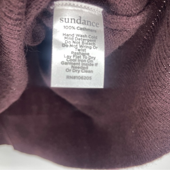 Sundance Giselle cashmere sweater chocolate brown - Picture 5 of 7